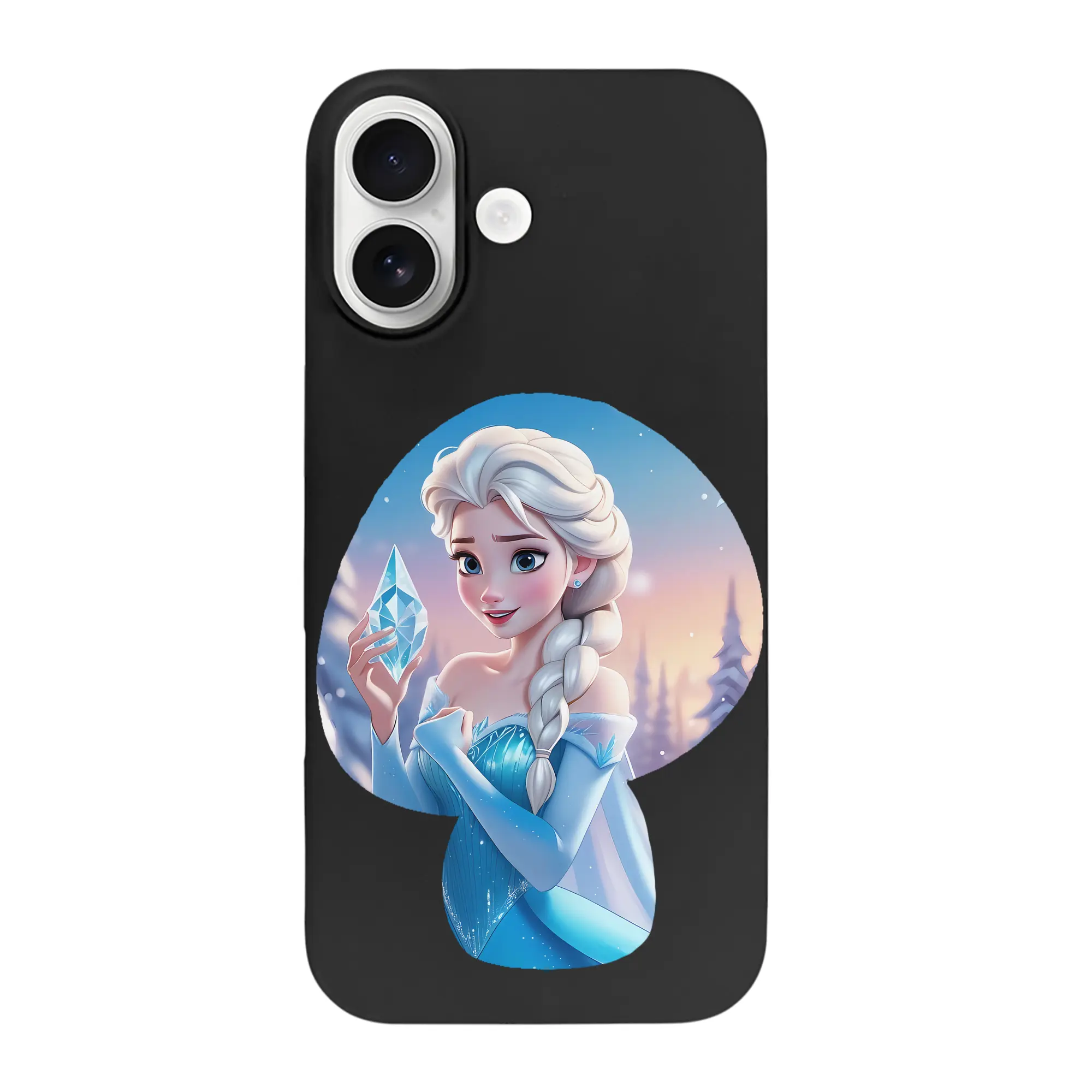 アナと雪の女王(Frozen) グッズ エルサ(Elsa) - iPhone 17 シリーズ シリコンケース 薄型 耐衝撃 指紋防止 ソフトタッチカバー 精密フィット 傷防止 保護ケース iPhone 17/17 Air/17 Pro/17 Pro Max 対応